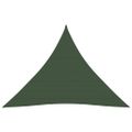 vidaXL Tieniaca plachta 160 g/m² tmavozelená 5x5x5 m HDPE