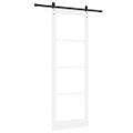 vidaXL Posuvné dvere ORKDAL Biela 83 x 232 cm