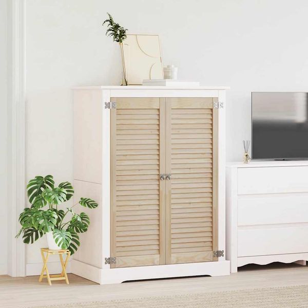 vidaXL Skříňové dvere s dverami 2 pcs Prírodná 110 x 2,1 x 39,5 cm