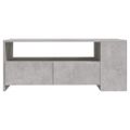 vidaXL Konferenčný stolík betónový sivý 102x55x42 cm kompozitné drevo