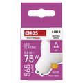 LED žiarovka EMOS ZQ8E33N Classic MR16 / GU10 / 5,8 W (75 W) / 565 lm / neutrálne biela