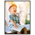 vidaXL Fotorámiky na stenu, koláž 5 ks, čierne 40x50 cm, MDF