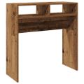 VidaXL Konzolový stolík Old Wood 78x30x80 cm Engineered Wood