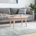 vidaXL Stolová doska 60x30x2,5 cm masívne borovicové drevo oválny tvar