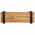vidaXL Nástenná polica 90x33x45 cm Akácia z masívneho dreva
