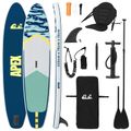 vidaXL SUP doska so sedadlom 2-in-1 APEX 335 x 76 x 15 cm Modrá pre