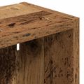vidaXL Kúpeľňová nástenná skriňa Staré drevo 20 x 16 x 62,5 cm