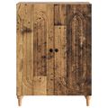 vidaXL Servírovacia skriňa Staré drevo 66 x 34,5 x 90 cm