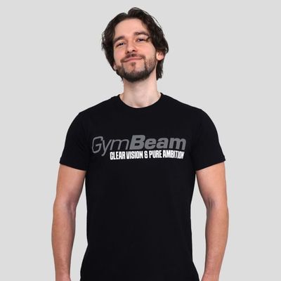 Tričko Pure Ambition Black - GymBeam, veľkosť L