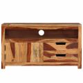 vidaXL TV skrinka 90x34,5x50 cm, akáciový masív