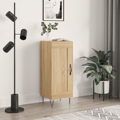 vidaXL Komoda dub sonoma 34,5x34x90 cm spracované drevo