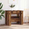 vidaXL Jedálenský stôl 180 x 85 x 75 cm Kompozitné drevo Staré drevo