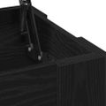 vidaXL Konferenčný stolík Čierny dub 79 x 49 x 41 cm Kompozitné drevo