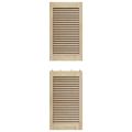 vidaXL Skříňové dvere s dverami 4 ks Prírodná 140,5 x 2,1 x 39,5 cm