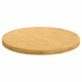 vidaXL Stolová doska Ø40x2,5 cm bambus