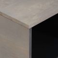 vidaXL Konferenčný stolík Sivá 80 x 50 x 40 cm Masívne mango drevo