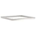 vidaXL Slimákové zábrany 20 ks 100 x 3,5 x 25 cm Nerezová oceľ