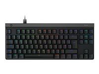 Klávesnica - TKL - podsvietenie - USB - QWERTY - britská - klávesový spínač: GL Tactile - čierna