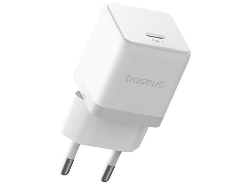 USB adaptér BASEUS Palm White 30W