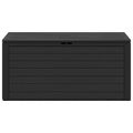 vidaXL Záhradný úložný box antracitový 116x44x55 cm