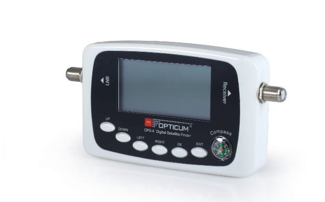 SatFinder indikátor satelitného signálu OPTICUM OPS-4 NEW, LCD SatFinder indikátor satelitního signálu OPTICUM OPS-4 NEW, LCD
