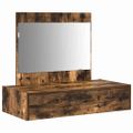 vidaXL Toaletný stolík Hnedá 83 x 40 x 70 cm Kompozitné drevo