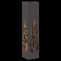 vidaXL Solárne LED svetlo na chodník 2 ks Teplá biela 18 x 18 x 80 cm