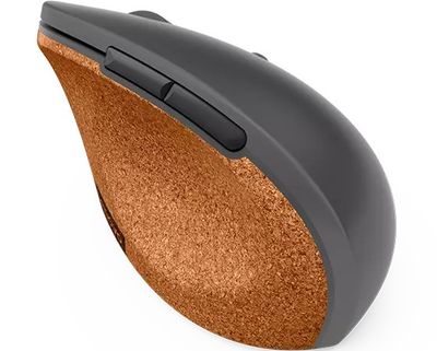 Lenovo Go/Ergonomická/Optická/Pre pravákov/2 400 DPI/Bezdrôtová USB/Sivá