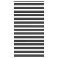 vidaXL Zebra roleta čierna 125x200 cm šírka látky 120,9cm polyester