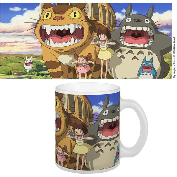 Hrnček Studio Ghibli - Mačkobus a Totoro