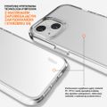 Škaredé gumené puzdro Pure pre iPhone X / Xs číre