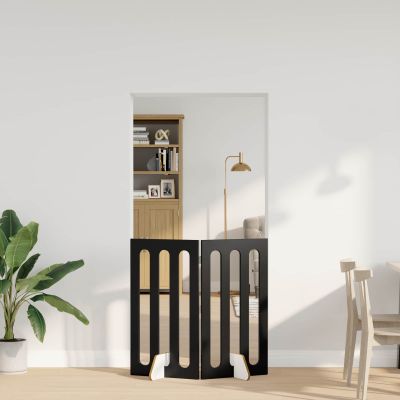 vidaXL Sklápacia bezpečnostná zábrana pre domáce zvieratá 2 pcs