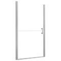 vidaXL Sprchové dvere tvrdené sklo 100x178 cm