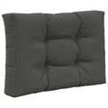 vidaXL Vankúš na vonkajšiu pohovku Polyester Antracitová 60 x 60 cm