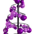 vidaXL LED vianočný stromček s ozdobami 80 LED teplá biela 120 cm