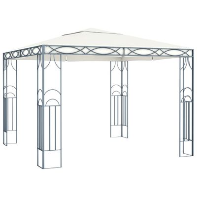 vidaXL Altánok krémový 300x300 cm