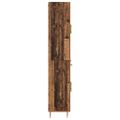 vidaXL Highboard 2 ks Staré drevo 69,5 x 34 x 180 cm Kompozitné drevo