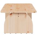 vidaXL Konferenčný stolík Prírodná 80 x 50 x 31 cm Borovicový masív