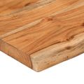 vidaXL Stolová doska 140x30x3,8 cm obdĺžnik masívna akácia živá hrana
