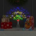 vidaXL Vonkajšie vianočné prskavky 10 ks, farebné 20 cm, 1400 LED