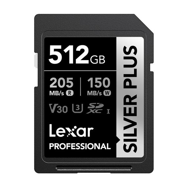 Pamäťová karta Lexar Professional SILVER PLUS SDXC 512 GB