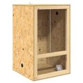 vidaXL Terárium Hnedá 50 x 50 x 80 cm OSB