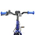 vidaXL Detské Kolo 20 Palcov pre vek 6-11 rokov Tmavomodrá