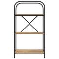 vidaXL Regál na knihy 3 úrovní 60 x 30 x 109 cm Kompozitné drevo