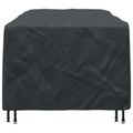 vidaXL Obal na nábytok Jednofarebný Čierna 229 x 113 x 73 cm 420D