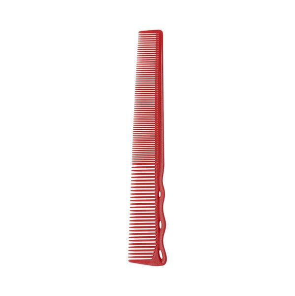 Zužujúci sa hrebeň Y.S. PARK Barber comb YS-252 - červený