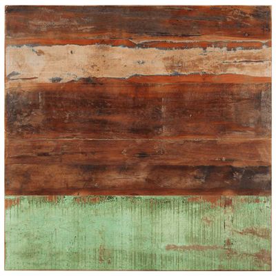 vidaXL Štvorcová stolová doska 80x80 cm, 15-16 mm, recyklovaný masív