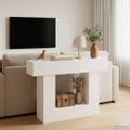 vidaXL Biely 101 x 30 x 74 cm