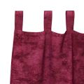 vidaXL Sametové závesy 2 ks vínovo červená 245 x 140 cm Zamat