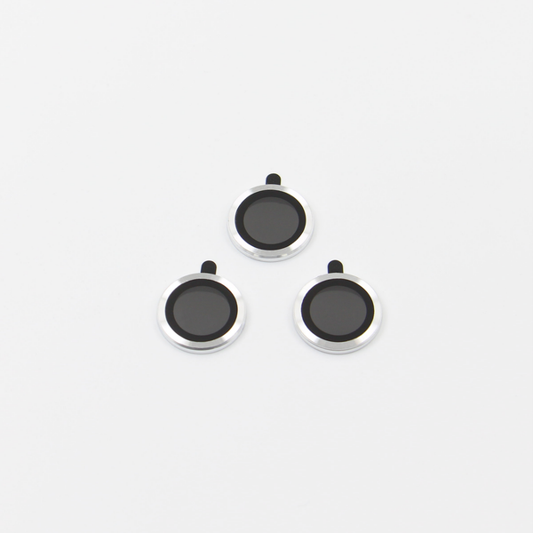 Set of lens glasses for iPhone 17 Pro silver